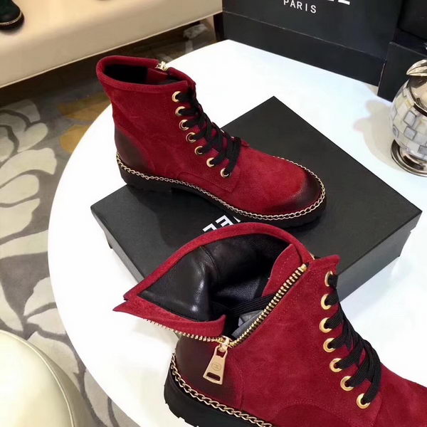 Chanel Martens Shoes CH2245 Red