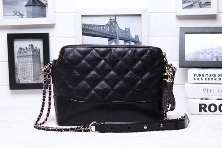 Chanel Shoulder Bag Calfskin Leather A95623 Black