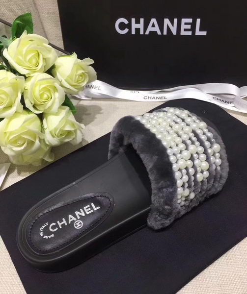 Chanel Slippers CH2239 Grey