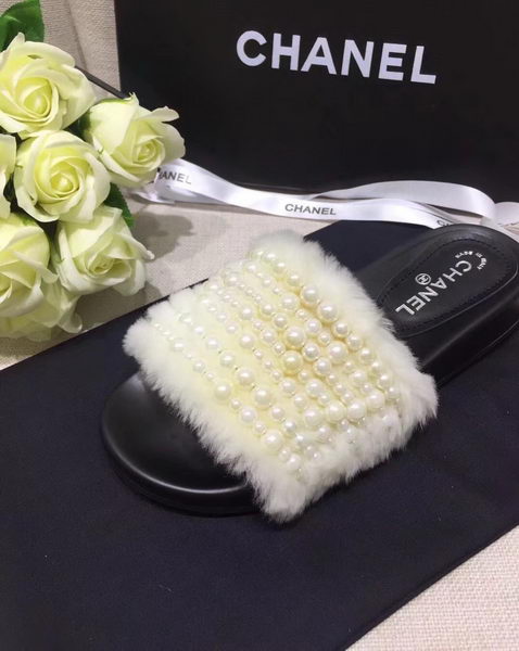 Chanel Slippers CH2239 White