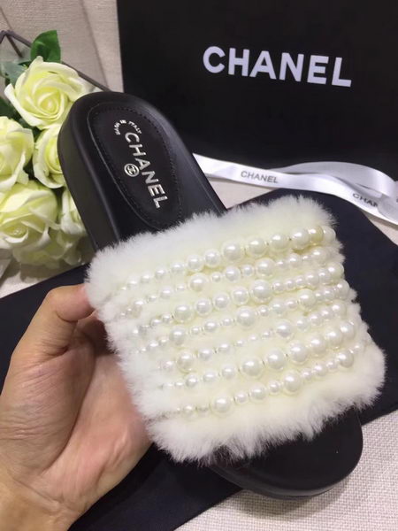 Chanel Slippers CH2239 White