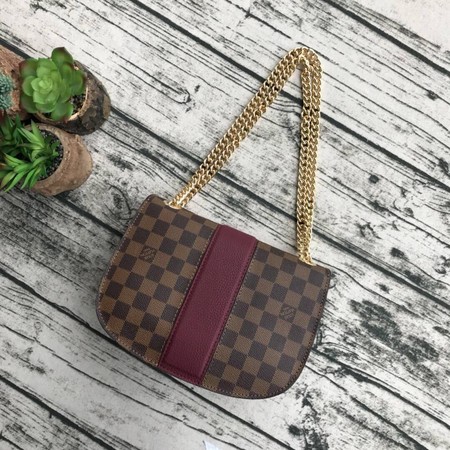 Louis Vuitton Damier Ebene Canvas WIGHT N64419 Purple