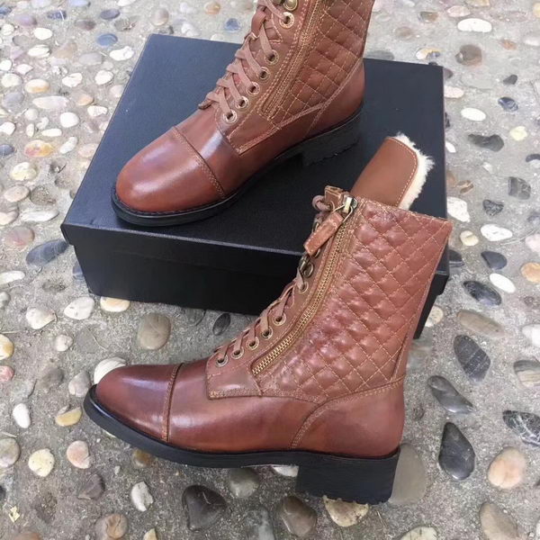 Chanel Ankle Boot CH2249 Brown