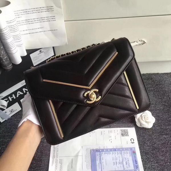 Chanel Classic Flap Bag Original Leather A77056 Black