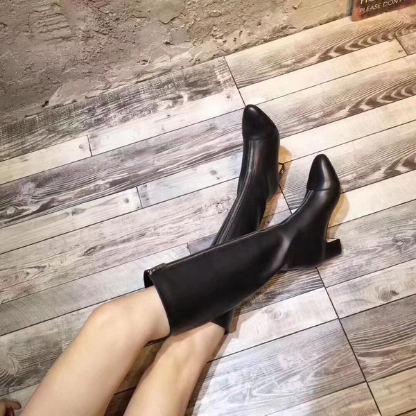 Chanel Knee Boot CH2255 Black