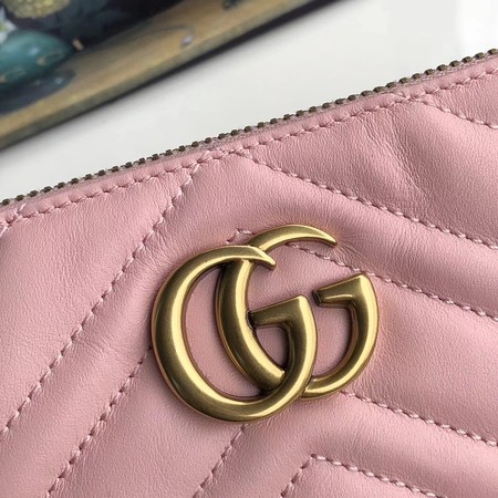 Gucci GG Marmont mini Chain Bag 443447 Light Pink