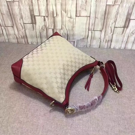 Gucci Miss GG Original GG Hobo Bag 326514 Red