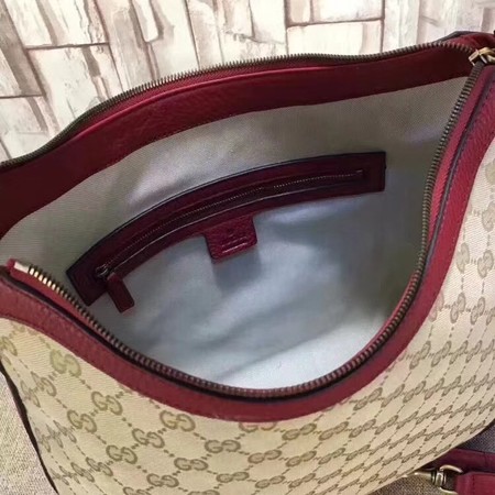 Gucci Miss GG Original GG Hobo Bag 326514 Red