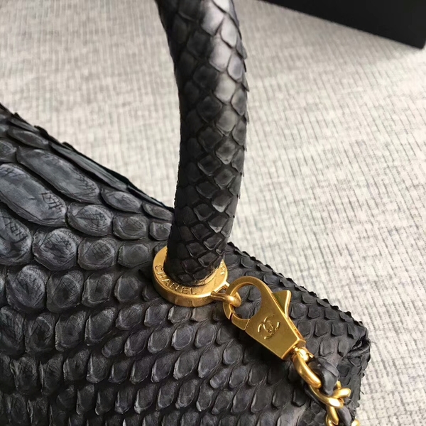 Chanel Original Python Leather Tote Bag 8119E