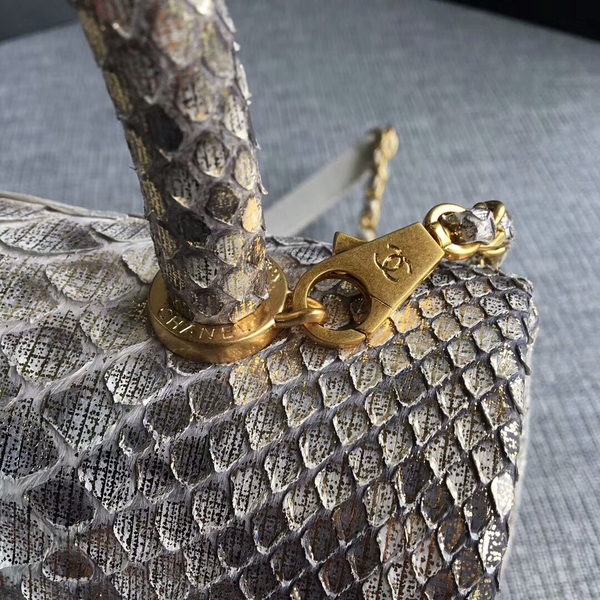 Chanel Original Python Leather Tote Bag 8119G