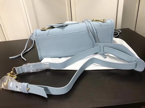 Balenciaga Giant City Gold Studs Handbag B084335 Light Blue