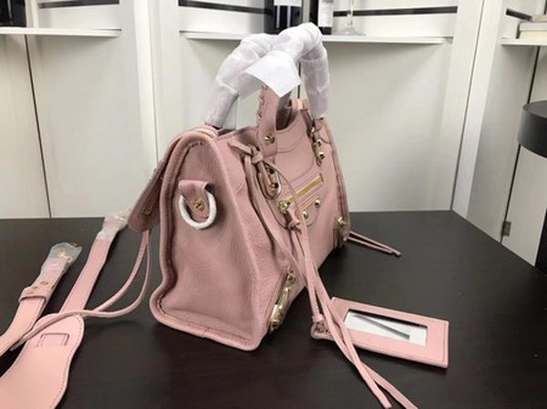 Balenciaga Giant City Gold Studs Handbag B084335 Pink