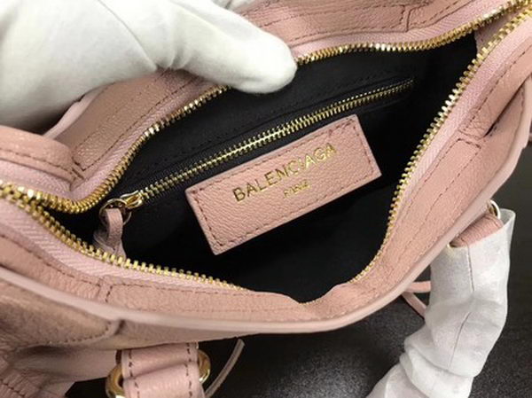 Balenciaga Giant City Gold Studs Handbag B084336 Pink