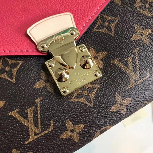 Louis Vuitton Monogram Canvas Pallas Chain Cerise M41201 Light Red