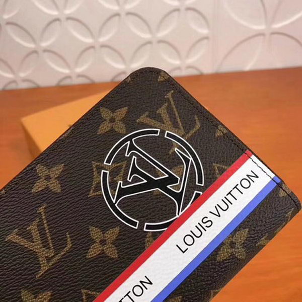 Louis Vuitton Monogram Canvas Zippy Illustre Wallet M60017