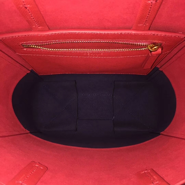 Celine Cabas Phantom Bags Calfskin Leather C2204 Red&Blue