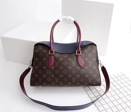 Louis Vuitton Monogram Canvas TUILERIES TOTE Bag M41455 Blue