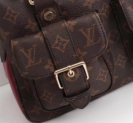 Louis Vuitton Monogram Canvas WOODSTOCK 43482 Red