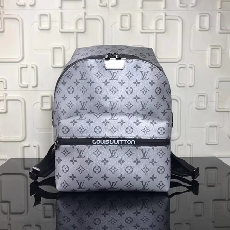 Louis Vuitton Monogram Canvas Backpack M43849 Silver