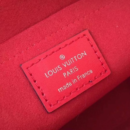 Louis Vuitton Monogram Canvas Shoulder Bag 44258 Red