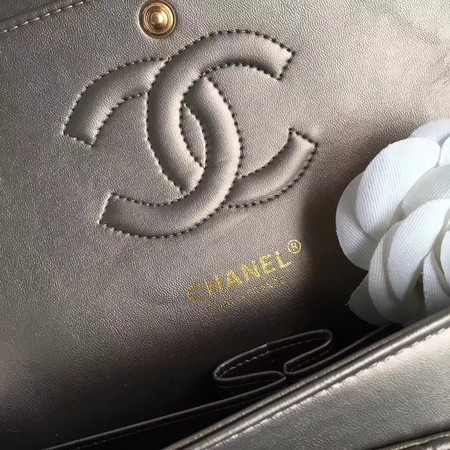 Chanel Goat Veins Shoulder Bag 1112C Gold