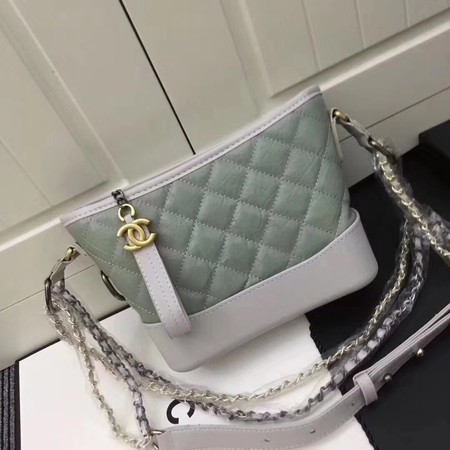 Chanel Lambskin Leather Shoulder Bag 93481 Skyblue