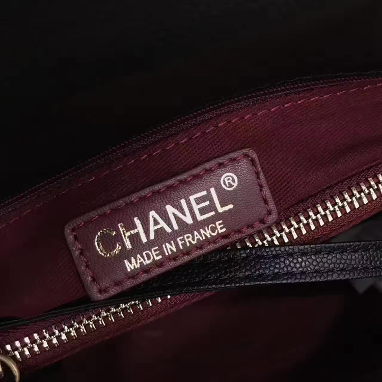 Chanel Classic Red Top Handle Bag Original Leather A92991 black Gold chain