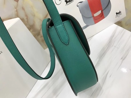 Celine Compact Trotteur Original Calfskin Leather 1269 Green