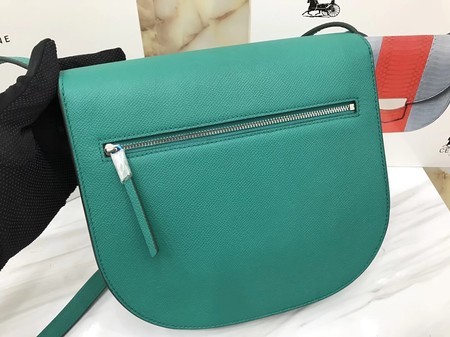 Celine Compact Trotteur Original Calfskin Leather 1269 Green