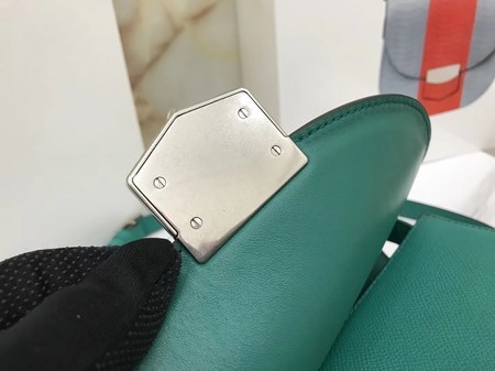 Celine Compact Trotteur Original Calfskin Leather 1269 Green