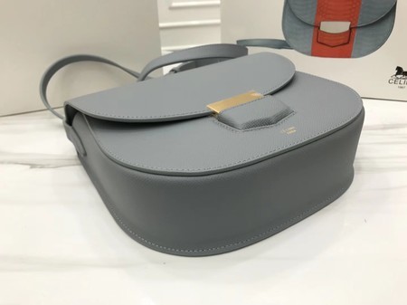 Celine Compact Trotteur Original Calfskin Leather 1269 Light Grey