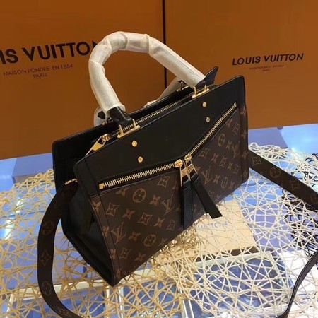 Louis Vuitton Monogram Canvas POPINCOURT 44195 Black