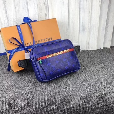 Louis Vuitton Monogram Canvas SAC CEINTRE waist pack PM M42828 Blue