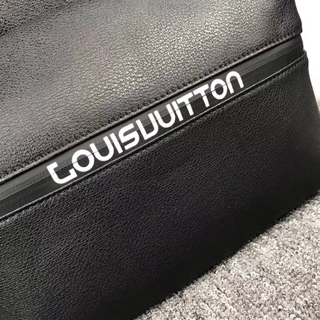 Louis Vuitton Cowhide Backpack M43825 black