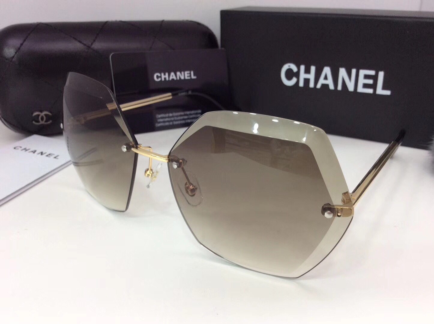 Chanel Newest Fashion sunglasses top quality CC0067