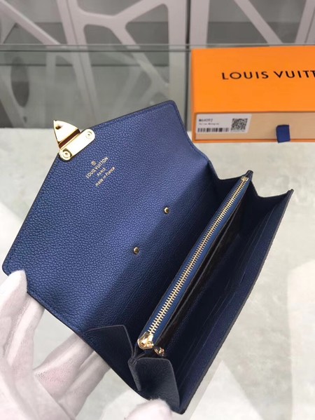 Louis Vuitton Monogram Canvas PALLAS WALLET M58414 Blue