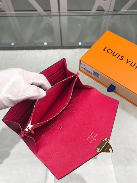 Louis Vuitton Monogram Empreinte PALLAS WALLET M62458 red