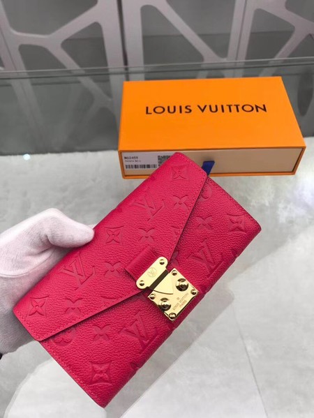 Louis Vuitton Monogram Empreinte PALLAS WALLET M62458 red