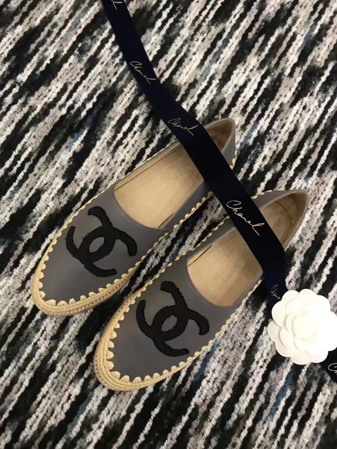 Chanel Casual Shoes CH2277LRF grey