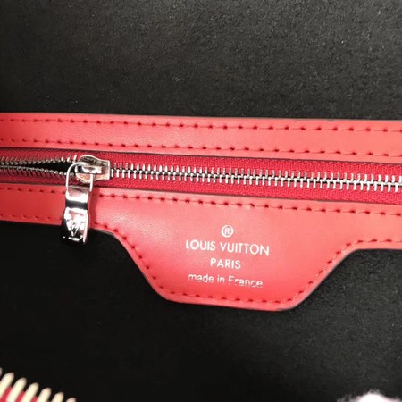 Louis Vuitton Original Epi Leather SUPREME Keepall 45CM Strap M53419 red