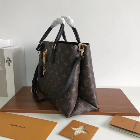 Louis vuitton original Monogram Canvas Original TOTE FLEUR 43551 black