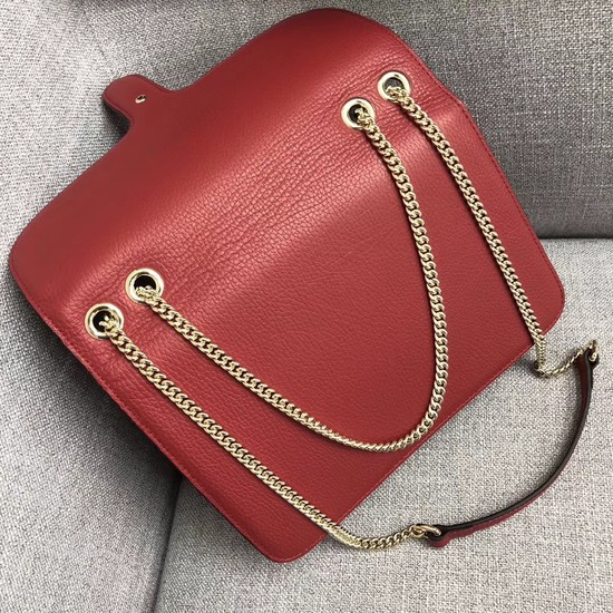 Gucci GG Cowhide top quality Shoulder Bag 510303 red