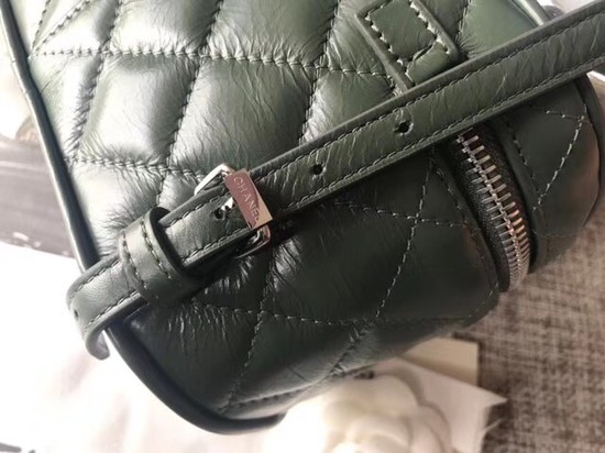 Chanel Original Calfskin Leather Backpack 83429 green