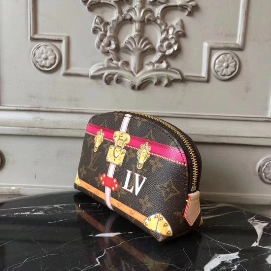 Louis Vuitton Monogram Pouch Pm Cosmetic Bag 43615