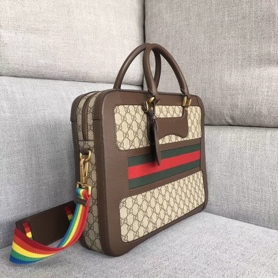 Gucci GG Supreme Canvas tote bag 484663 brown