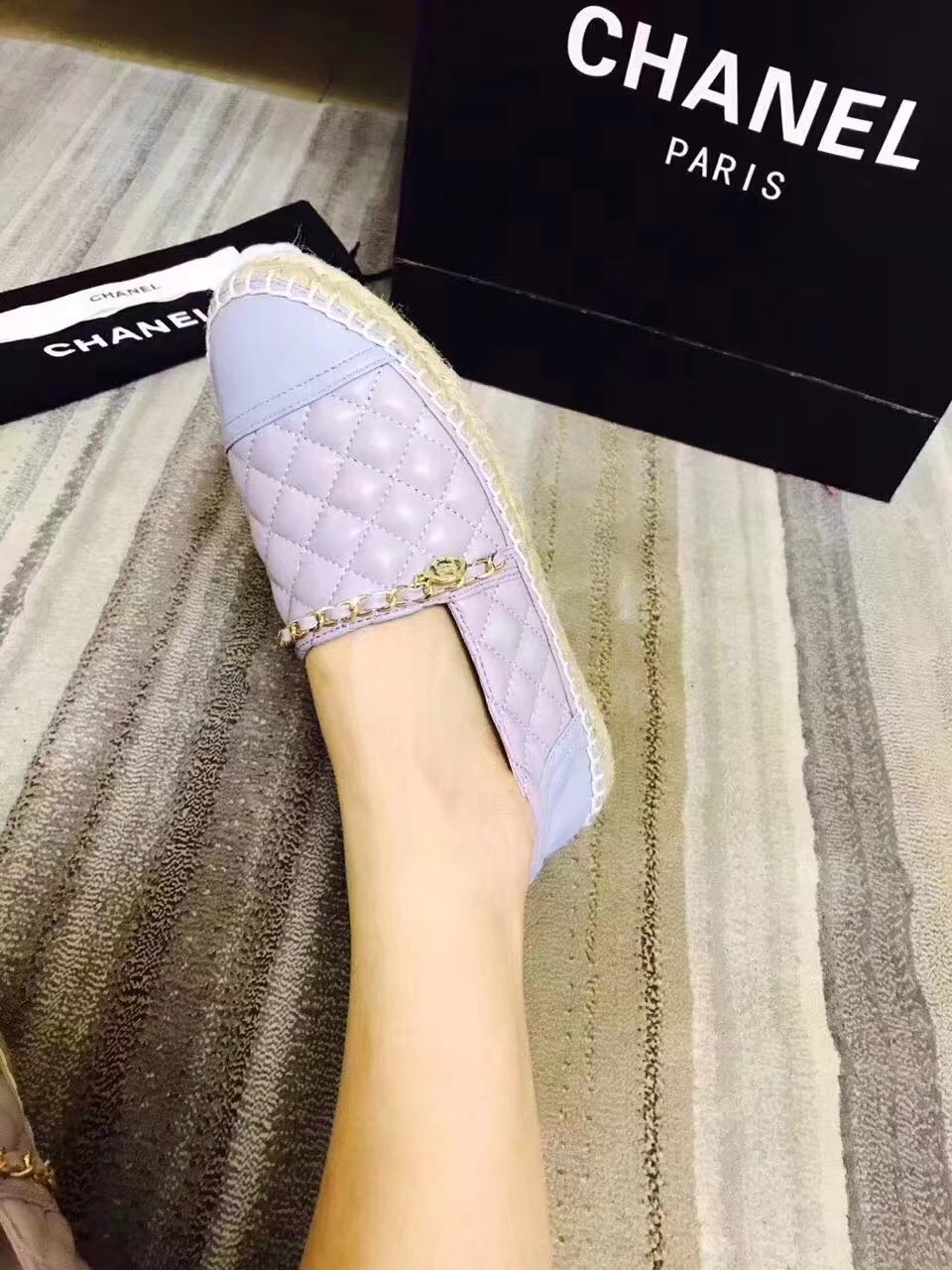 Chanel Casual Shoes CH2285TZ Purple