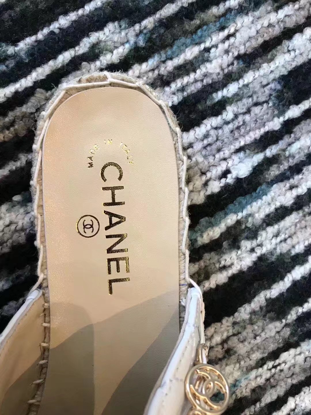 Chanel Slippers CH2336LRF white