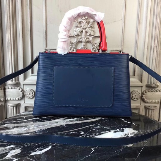 Louis Vuitton KLEBER MM EPI INDIGO M51333 blue