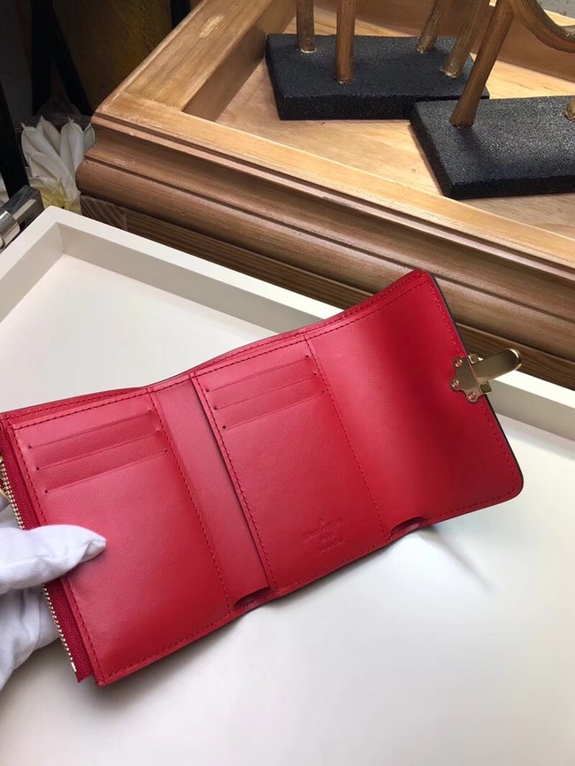 Louis Vuitton CHERRYWOOD COMPACT WALLET M61911 red