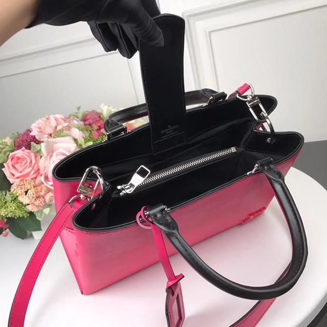 Louis Vuitton KLEBER MM EPI INDIGO M51333 rose